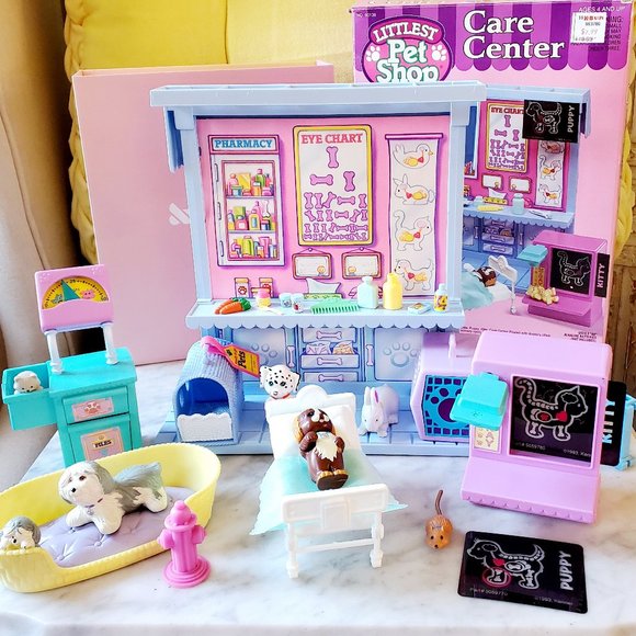 littlest pet shop vet set